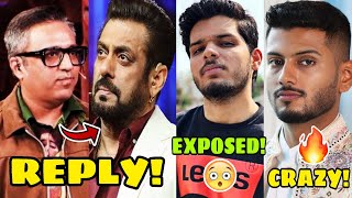 Ashneer Grover Reply To Salman Khan | Lakshya Chaudhari Exposed Indian Youtubers, Tech Burner