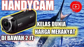 SONY HDR-CX405 BUAT VLOG MANCING JOSS