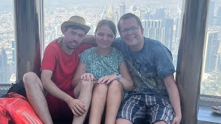 Tancovali jsme ve 125 patře nejvyšší vyhlídky světa Burjh Khalify !  Dubai Vlog (1/2)