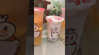 MIXUE Pearl milk tea🧋and Lemon Jasmine tea #mukbang #food #asmr