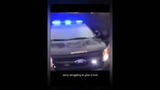 Guy beats down two cops and steals their police car Infront of his wife!