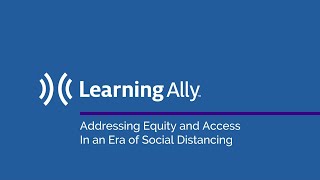 Addressing Equality and Access In an Era of Social Distancing