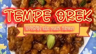 Tempe Orek #orektempe #tempeorek #reseptempeorek #resepsimple #tempeorekbasah