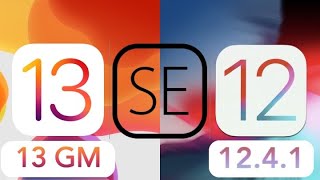 iPhone SE - iOS 13.0 GM vs. 12.4.1  (Apps, Games, RAM management) #ios13