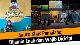 Wajib Dicicipi, Sauto Khas Pemalang