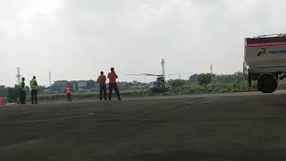 HELI BEL 412 TNI PONDOK CABE