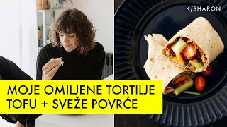 TORTILJE SA TOFU SIROM I POVRĆEM: Super jednostavan, ukusan i zdrav obrok za poneti