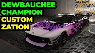 GTA 5 Online - The Contract - DEWBAUCHEE CHAMPION Customization