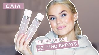 CAIA COSMETICS SETTING SPRAY | TESTAR That Dewy Look & That Extra Hydration