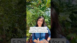 Daily habits for a healthy relationship! #habits #healthyhabits #partner