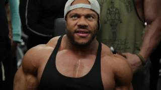 EPIC WORKOUT   Bradley Martyn, Phil Heath, Kai Greene, Dana & Rob Bailey and Ulisses Jr