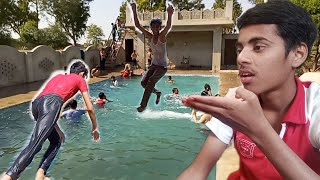 swimming pool nahane gaye | swimming pool vlog | fun play pool swimming time