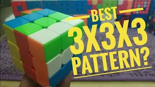 The Best Rubik's Cube Pattern (for me)