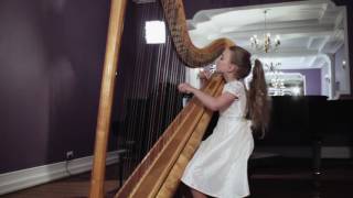 Anna Ilina. Harp. Mozart. La Tartine Beurree