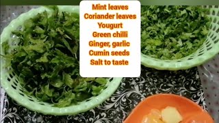 #Shorts #FoodWorld #youtubeShorts | Green Chatni |Best For Digestion | Best for Blotting |