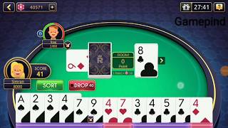 How to group and declare in Rummy