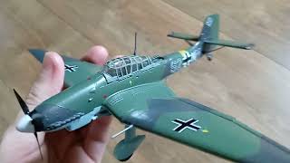 Hobbyboss Junkers ju 87 Stuka 1:72 scale kit review.