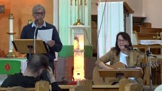 Lise Laniel et Denis Bouliane. Paroisse Immaculée Conception, Valleyfield, Canada. 6 octobre 2024.