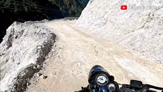 Dangerous and narrow road to munsyari uttarakhand (thal nachni birthi) || खतरनाक रोड ||