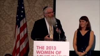 Rabbi Mentz    "The Power of The Woman"  Sheba Medical Center Luncheon