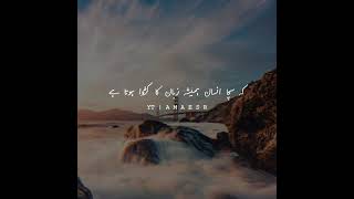 Sacha Insaan : New Islamic Stutas || A M A E S R 🎵 ( Urdu Poetry Layrics )