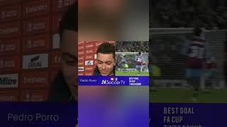 The BEST FA Cup Third Round Goal | Pedro Porro | 5 JAN |  Tottenham Hotspur 1 - 0 Burnley |