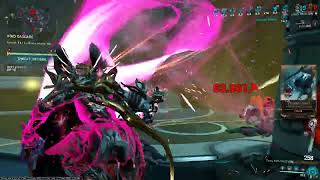 [Warframe] Gauss Prime vs Lv 9999 | Solo | Void Cascade Sp Level Cap | Enemies Lv 9999