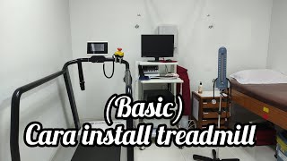 Basic Cara Install Treadmill CustoMed