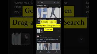 Google Search HIDDEN Drag & Drop Feature! #google #search #howto