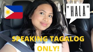 SPEAKING TAGALOG (FILIPINO) ONLY CHALLENGE??! | Nathalee Pauline