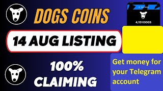 Dogs - make money without investment / Airdrop for your telegram