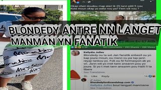 Blondedy Ferdinand antre nan manman yn fann ki fè yn viye komantè vinn gade(reaction)pam