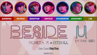 MONSTA X (몬스타엑스) - Beside U (I.M Rap Ver.) (feat. Pitbull) (Color Coded Eng/Esp Lyrics)