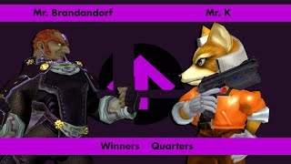 TN Arcadian 2023 - Mr. K (Fox) vs. Mr. Brandandorf (Ganon) - WQF