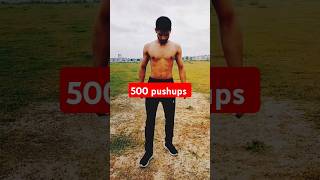 500 pushups ke baad ka result 🔥🔥|| #shorts #shortsfeed #shortvideo #motivation #pushups #viralshorts