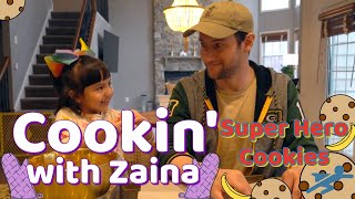 Cookin with Zaina - Super Hero Cookie