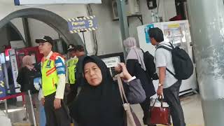 Situasi Stasiun Pasar Senen Pasca Pembangunan Eskalator || #stasiunpasarsenen  #eskalator #kai