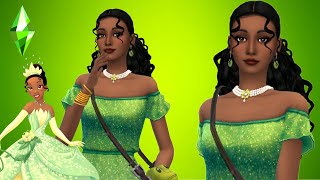 Tiana - Disneybound [The Princess And The Frog] : Sims 4 I Create a Sim