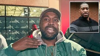 Kanye west apologized for his falsely claim over George Floyd death #kanyewest #trendingnews