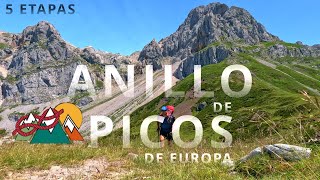 ANILLO DE PICOS de Europa julio 2023 - En solitario - 3 macizos - 5 dias