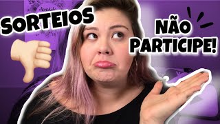 SORTEIO NO INSTAGRAM | PORQUE NÃO PARTICIPAR?