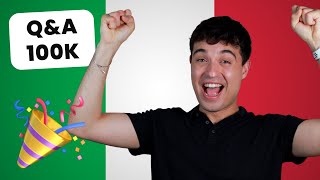 Perché gli italiani mi rispondono in inglese? | Q&A 100K sul canale