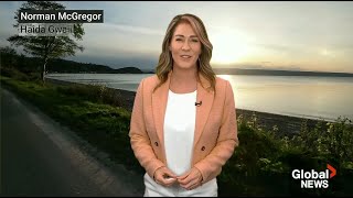 Kristi Gordon - Global BC - Weather - Sunday, May 5, 2024. (Two different outfits)