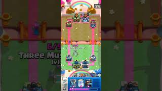 we play clash royale but we let the bot to choose the cards #clashroyale #clash