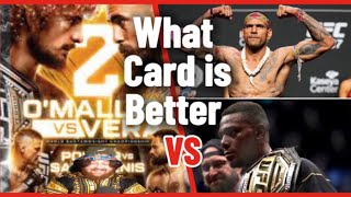 THE MMA GURU-What card is better UFC 299 vs UFC 300