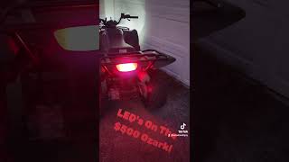 LED's on the $500 Ozark#suzuki #suzukiozark