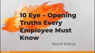 10 Eye - Opening Truths Every Employee Should Know | Stress Management Blueprint