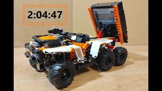 LEGO 42139 All-Terrain Vehicle - ATV-  6x6 timelapse - LEGO BUILDING RACE - unboxing