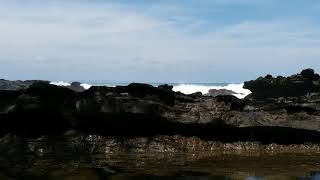 Video Ombak Di Pantai Karang Taraje   Bayah Banten