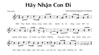 Hãy Nhận Con Đi (Sáng Tác: Vinam) - Ca len di | Lyrics